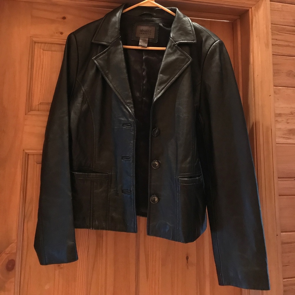 Leather jacket