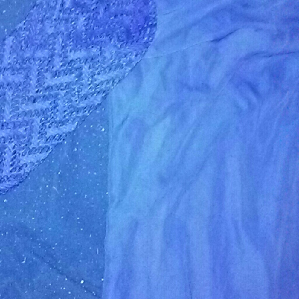 Blue dress