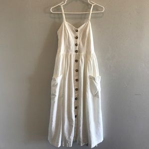 Urban Outfitters Emilia button down midi dress
