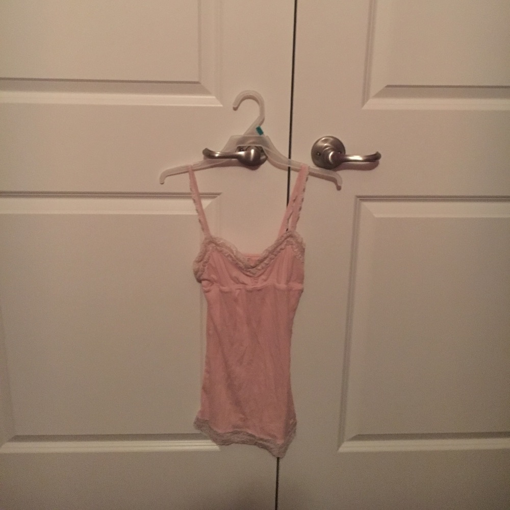 Abercrombie Pink Spaghetti Strap Top