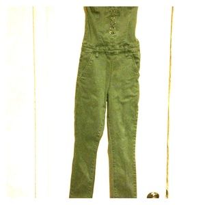 Forest Green Jumpsuit