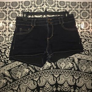 Blue Spice (mid rise shorts)