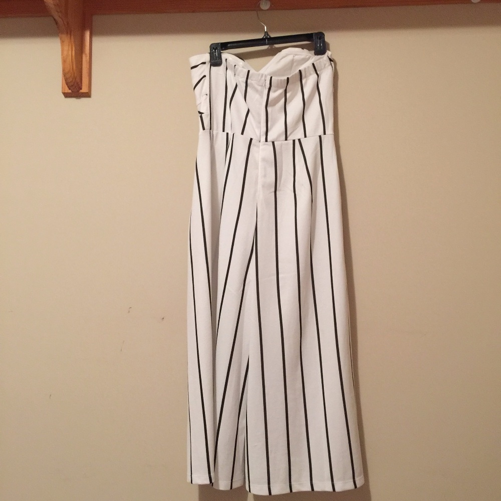 Venus Striped Jumpsuit