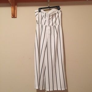 Venus Striped Jumpsuit