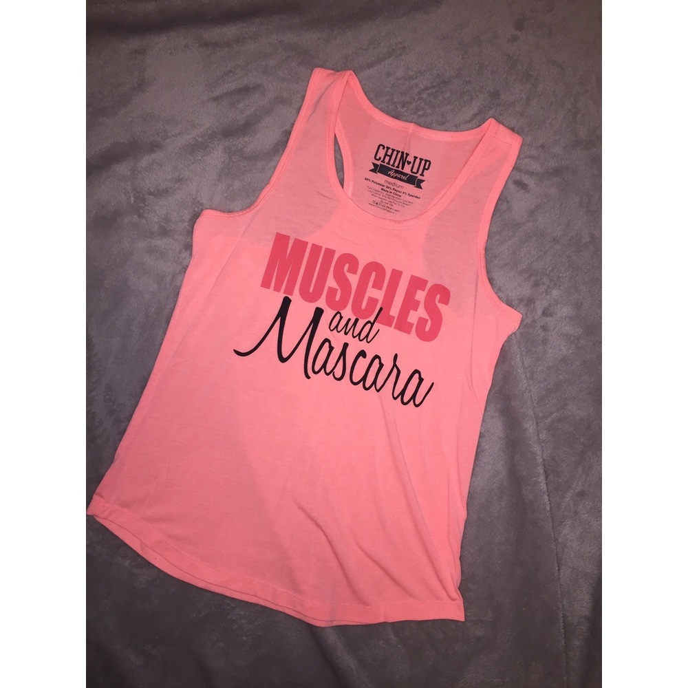 Muscles and Mascara Gym Tank Top💪🏽