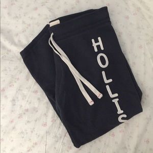 Hollister crop sweat pants
