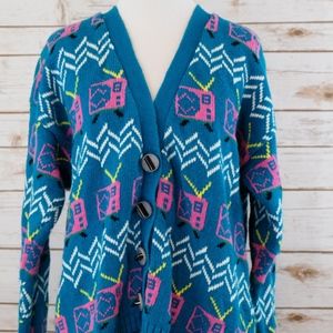 Vintage TV Cardigan