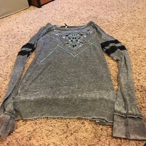 Long sleeve Aztec shirt