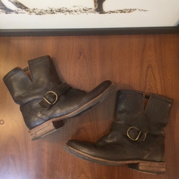 Fiorentini + Baker Shoes - Fiorentini + Baker Buckle Strap Boot - 6