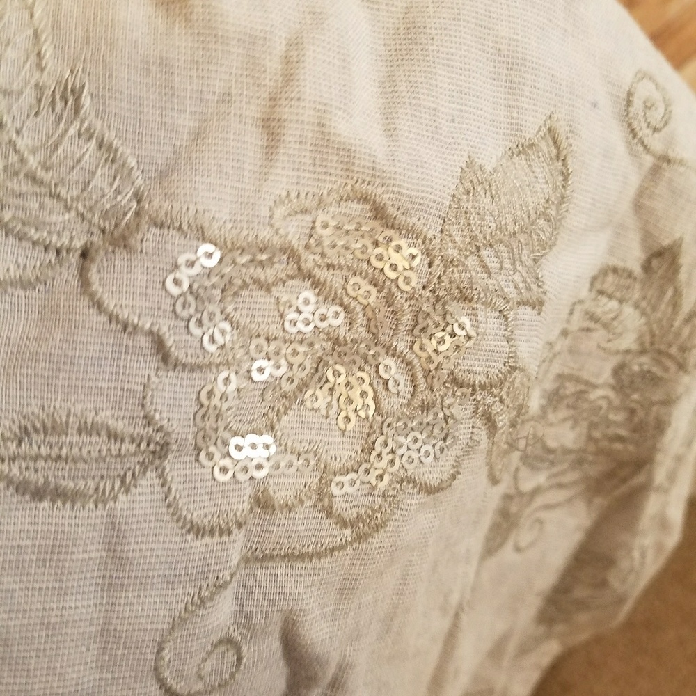 *sold*Nurture light grey embellished dress - Picture 2 of 5