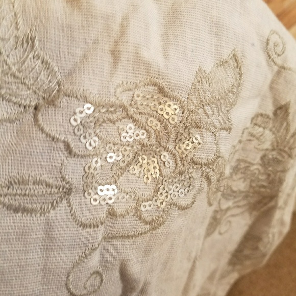 *sold*Nurture light grey embellished dress - Picture 2 of 5