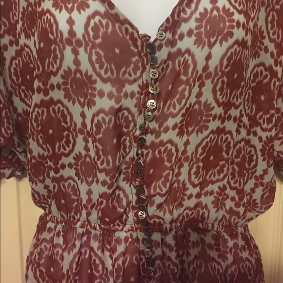 Boho dropped waist blouse - Picture 2 of 4