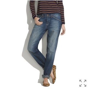 NWOT Madewell Rivet and Thread Painter Jeans
