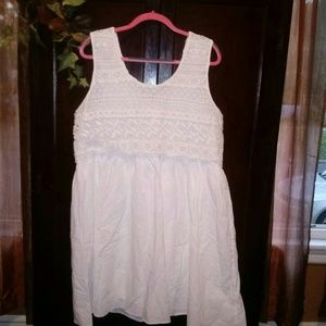 Pretty White Eyelet Dress