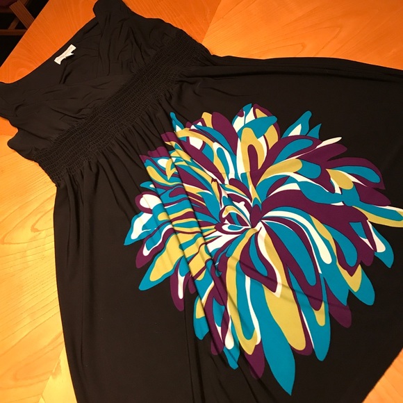 Black Jersey Dress - Picture 2 of 4