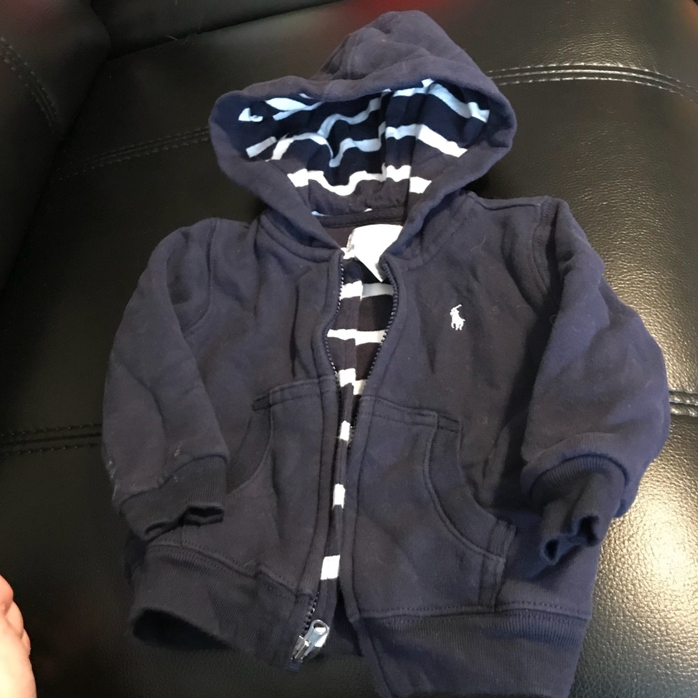 Set of hoodies. baby gap and Ralph Lauren.