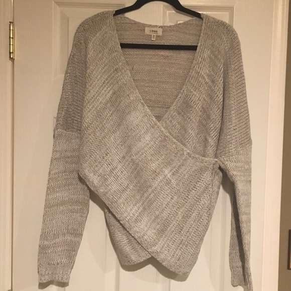 ❤️Last One❤️ Oatmeal Wrap Sweater - Picture 8 of 8