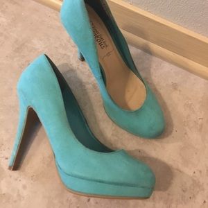 Tiffany Blue Heels