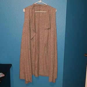 Long Cardigan Vest