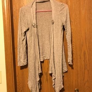 🔘 Rue 21 Grey Cardigan
