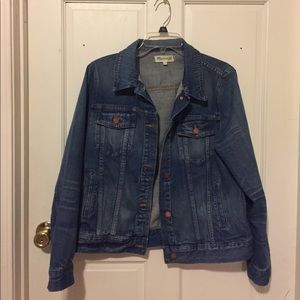Madewell jean jacket