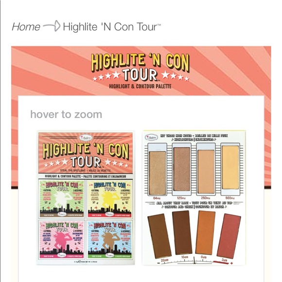 the balm Other - THE BALM HIGHLIGHT 'N CON TOUR PALETTE contour NEW