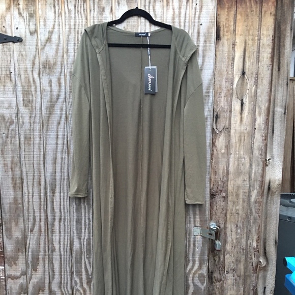 Sweaters - 💚Hooded Cardigan💚