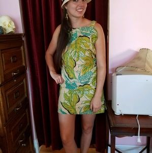 Hawaiian screen printed dress size small tutuvi