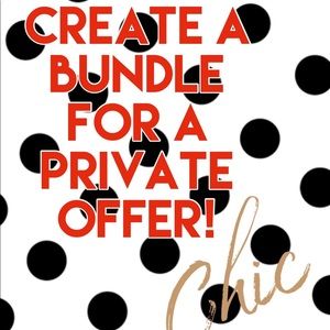 Create a Bundle for a Private Offer!