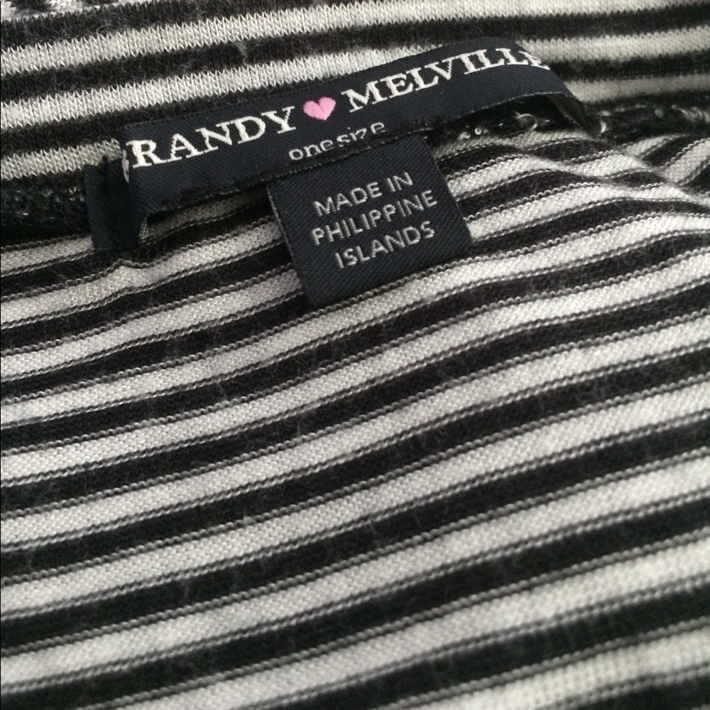 Brandy melville striped tshirt dress
