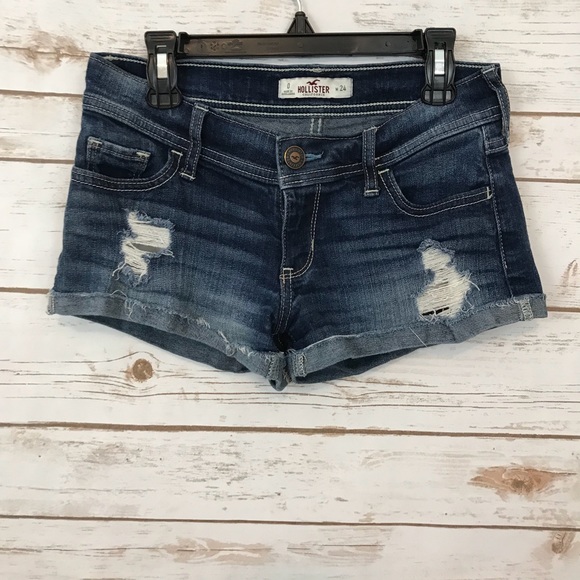 Hollister Pants - HOLLISTER Distressed Jean Shorts