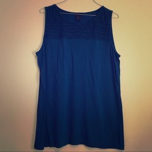 Royal Blue Detailed Tank