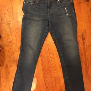 Apt. 9 kohl's jeans size 14 straight leg