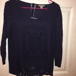 Lucky Brand navy top