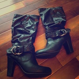 Women’s Pink & Pepper Tall Heeled Boot