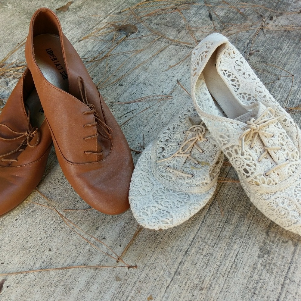 Super cute Oxford style flat