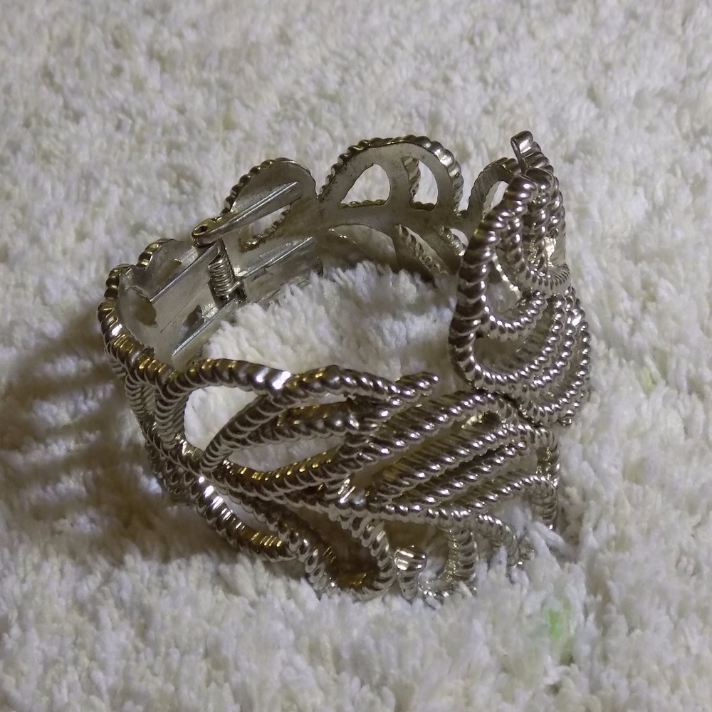 Silver Bangle Bracelet