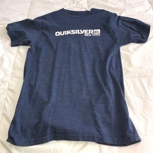 Men's Quiksilver navy-blue t-shirt (Medium)