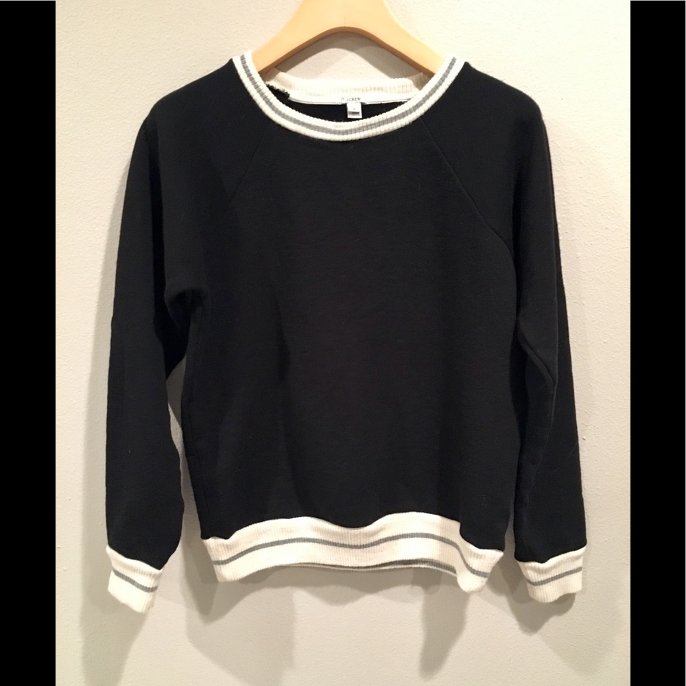 J. Crew Black sweatshirt