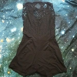 Lace romper