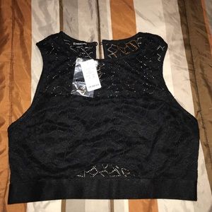 BRAND NEW BEBE CROP TOP