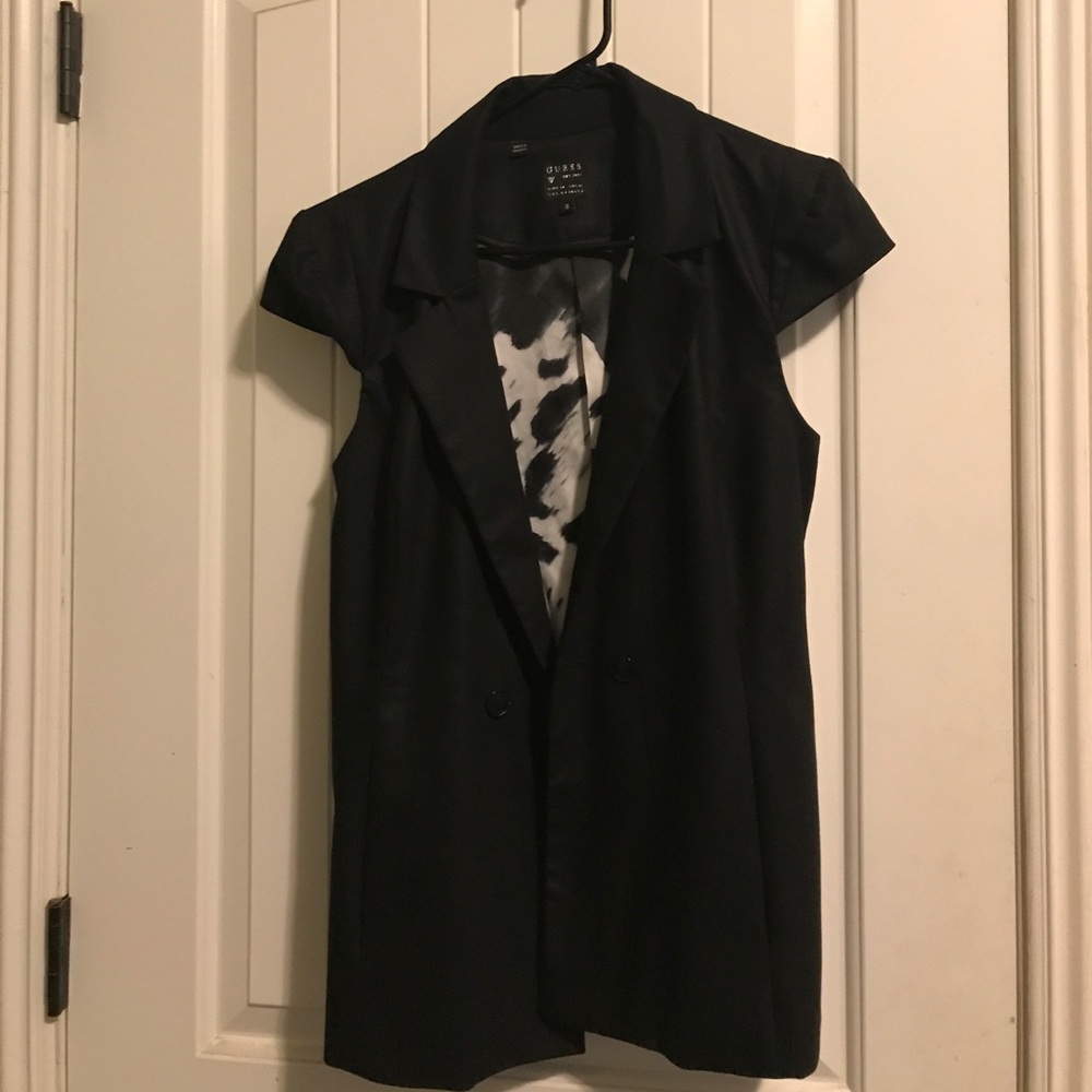 Guess cap sleeve blazer