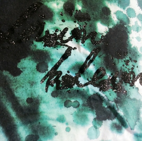 ๐บCALVIN KLEIN Ink Splatter Short Sleeve Top - Picture 5 of 5