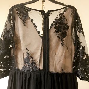 Gorgeous black shear dress