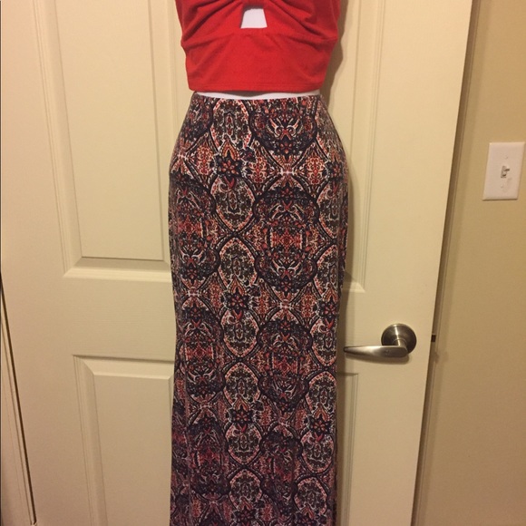 Boho maxi skirt - Picture 2 of 2
