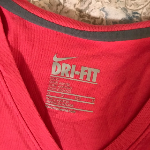 Nike "It's Not The Shoes" Pink Dri-Fit Tee Shirt - Picture 3 of 4