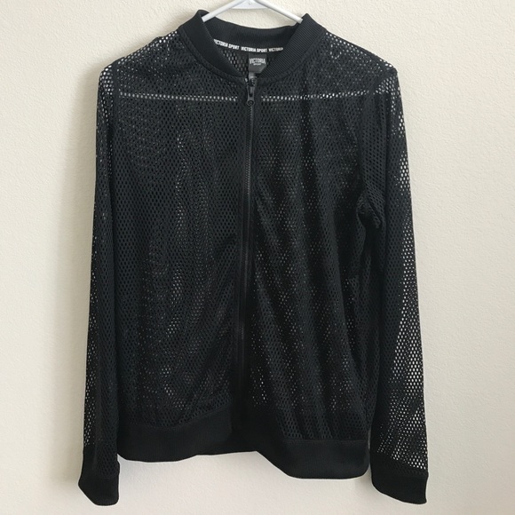 Victoria's Secret Jackets & Blazers - NWT Victoria Sport Mesh Athletic Zip Up