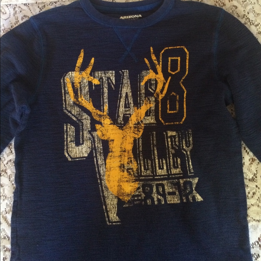 Arizona Jean Co boys thermal style shirt