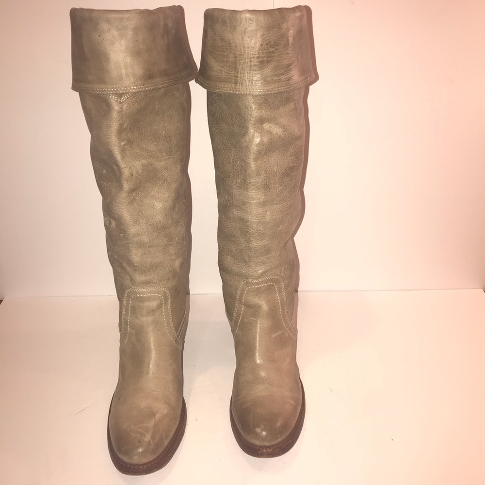 Frye Jane Over the knee boots, burnished taupe 8