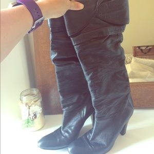 Black boots